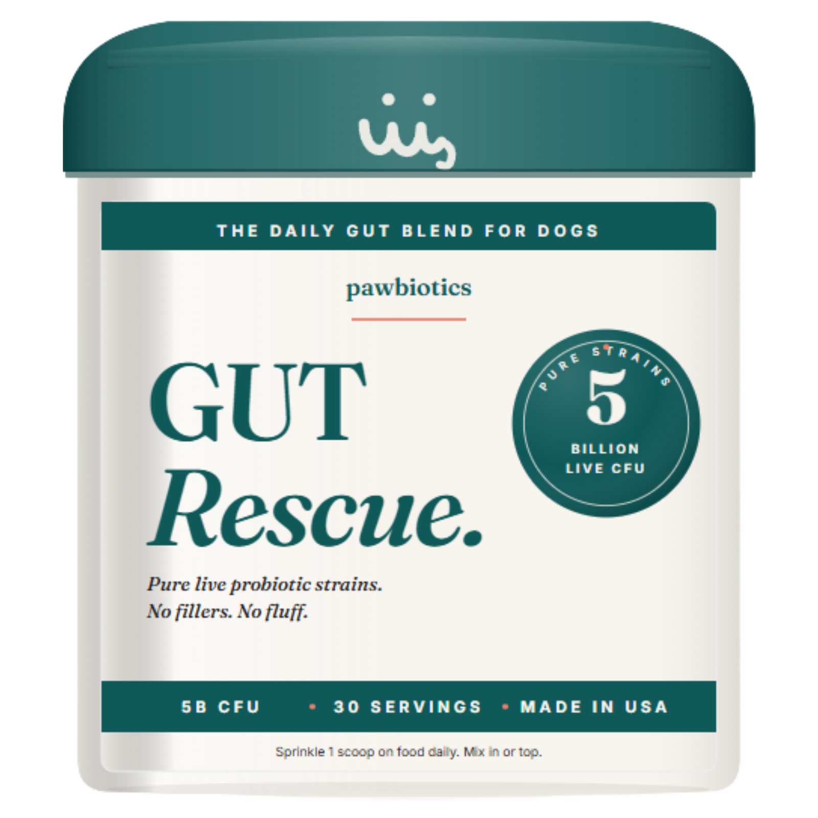 Gut Rescue Daily Dog Digestive Support