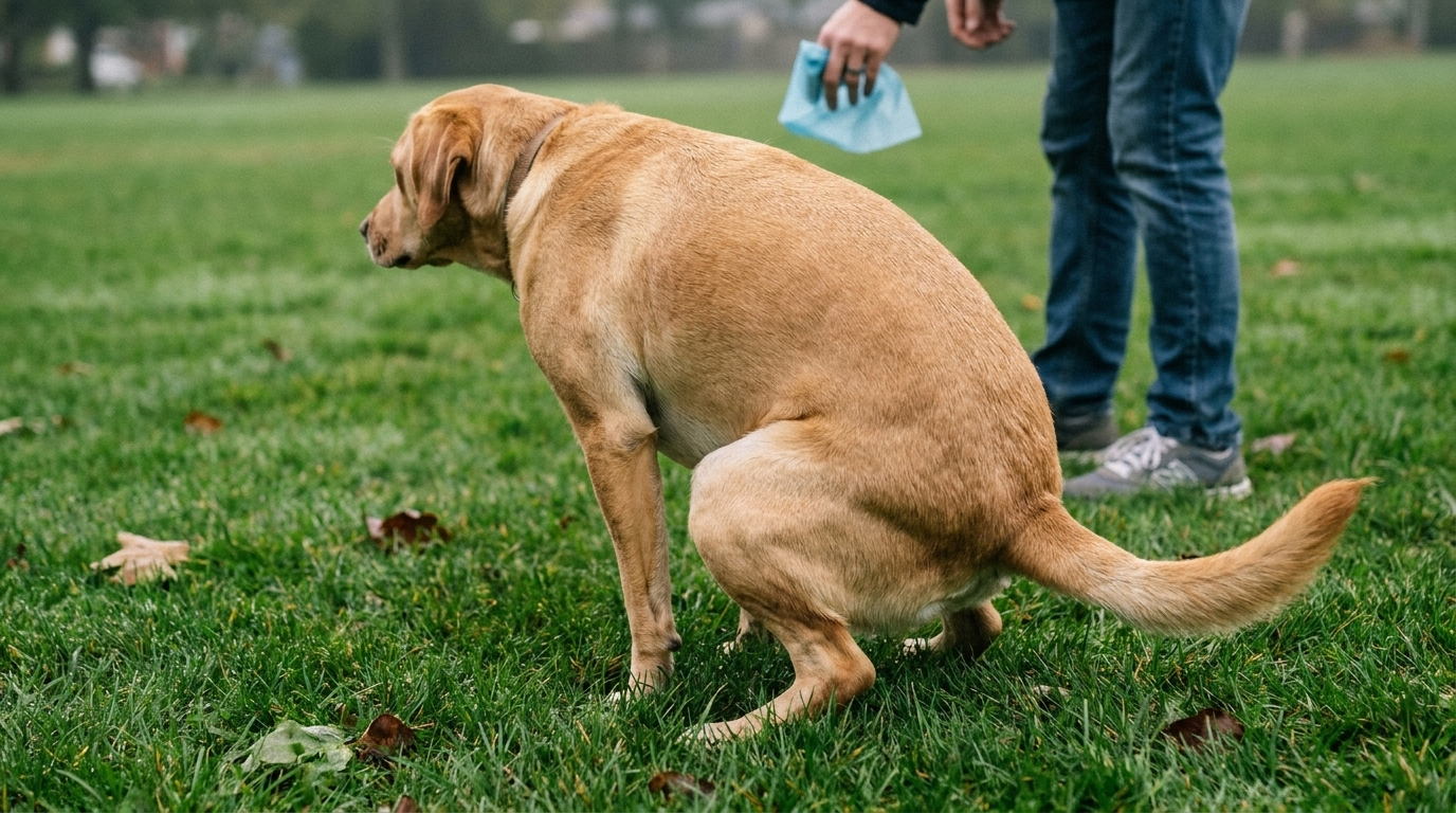 A dog resting